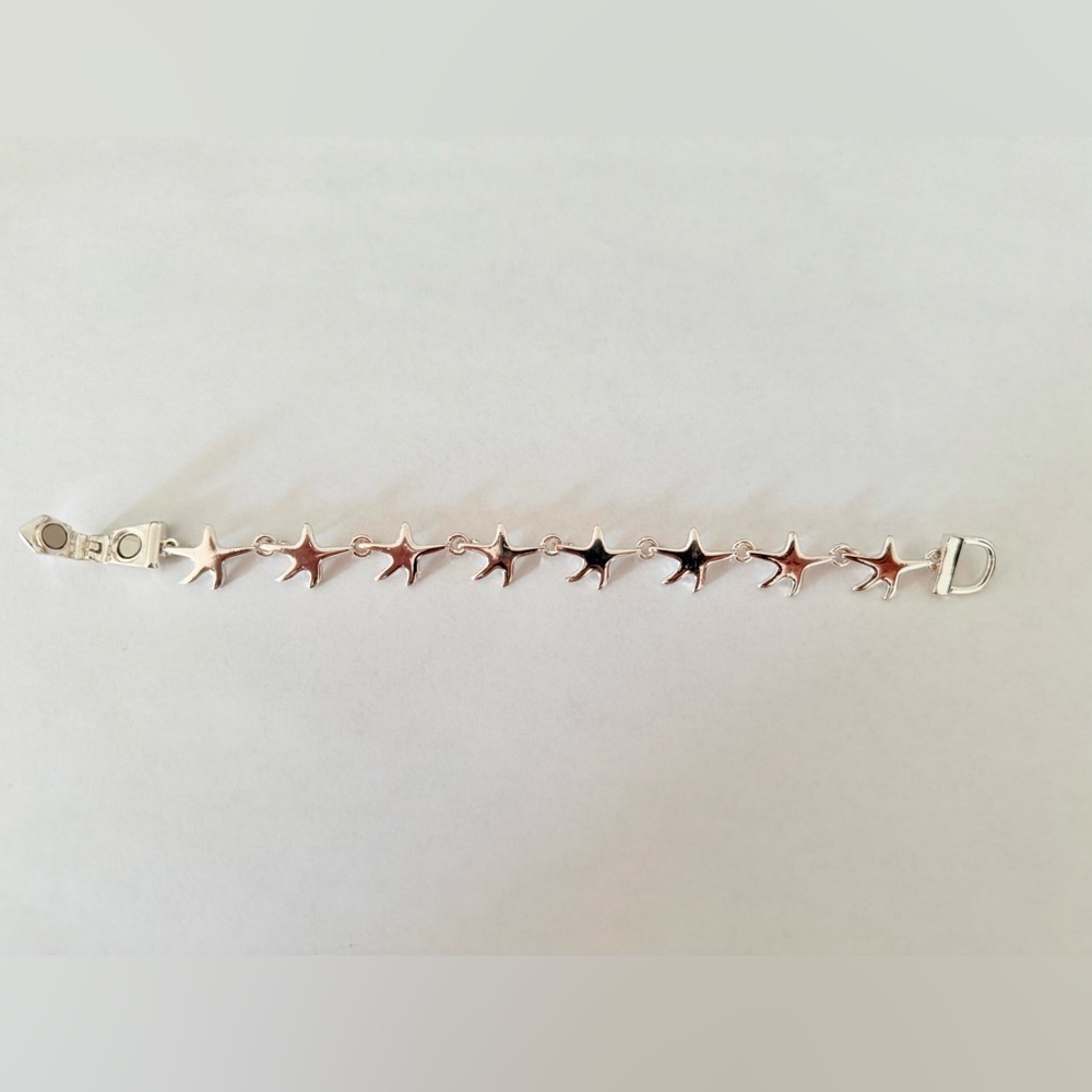 Silver Starfish Bracelet - Picture 3 of 4